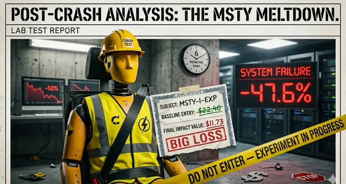 MSTY Meltdown: How My 1-Share “Experiment” Suddenly Vanished