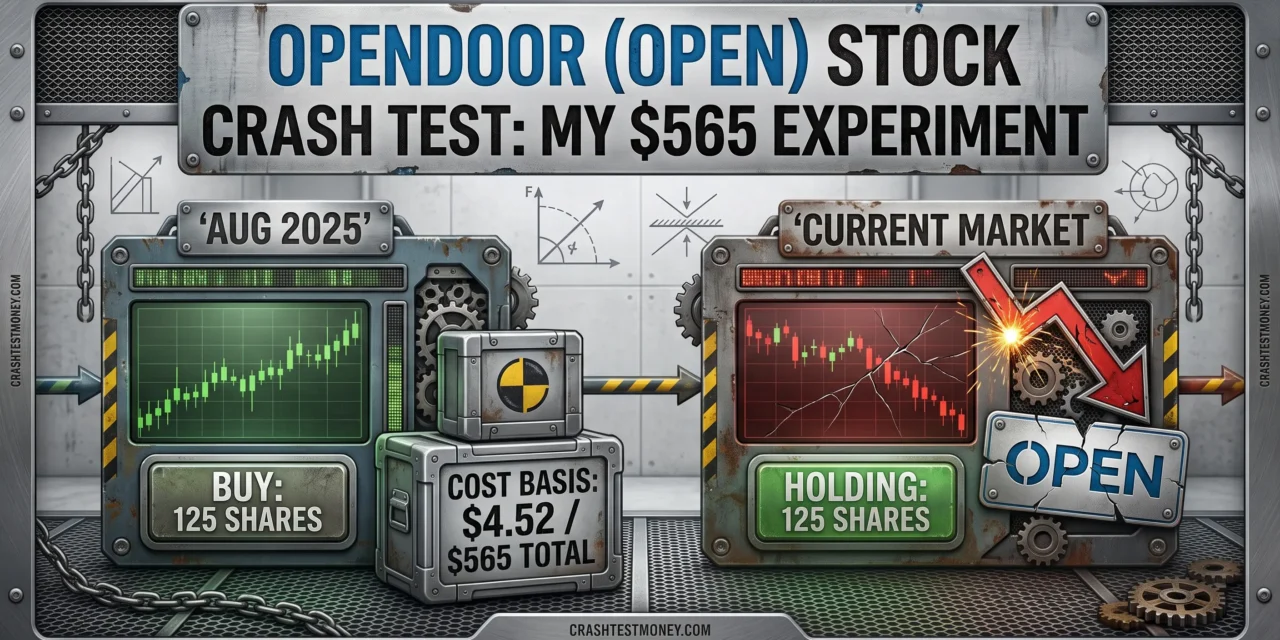 Opendoor (OPEN): What Happened to My $565 Meme Stock Experiment